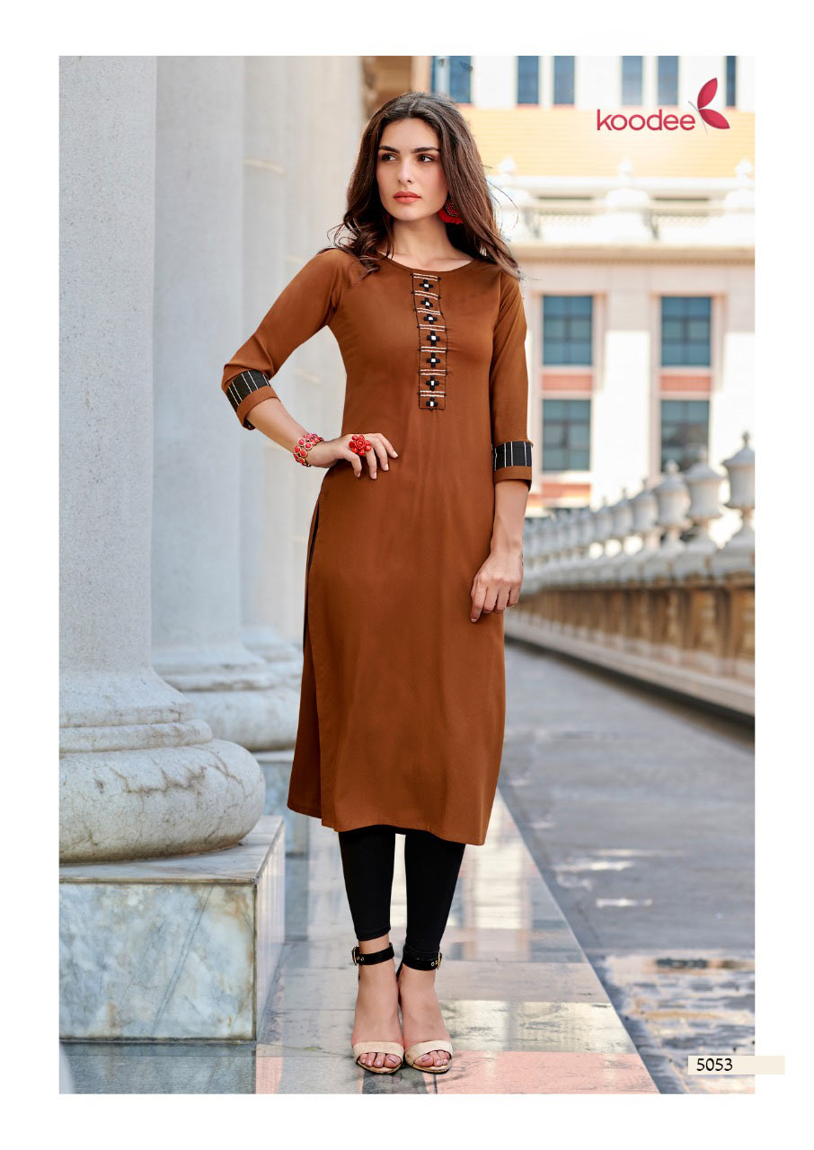Pahal Vol-8 Rayon Kurti Garment Supplier Pahal Vol-8 Rayon Kurti Garment Supplier